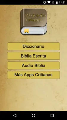 Diccionario Teológico android App screenshot 0