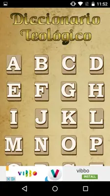 Diccionario Teológico android App screenshot 1