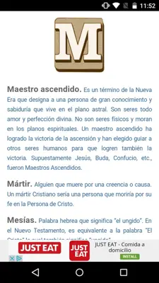 Diccionario Teológico android App screenshot 2